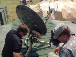 satellite dish training